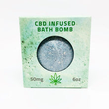 Load image into Gallery viewer, CLEARANCE OFFER | CBD Relieve | 6oz CBD Infused Bath Bomb 50mg - SLEEP
