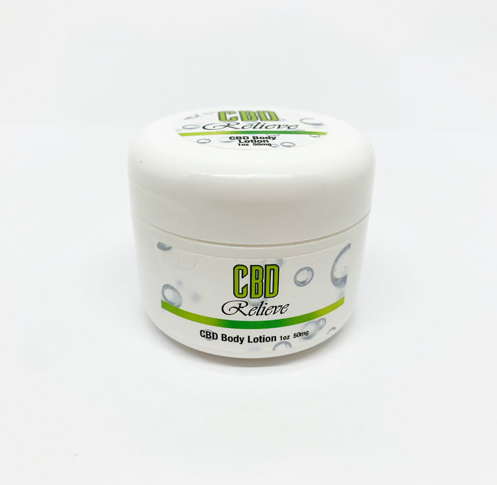 CLEARANCE OFFER: CBD Relieve | 1oz Body Lotion - 50mg