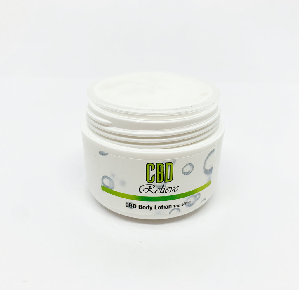 CLEARANCE OFFER: CBD Relieve | 1oz Body Lotion - 50mg