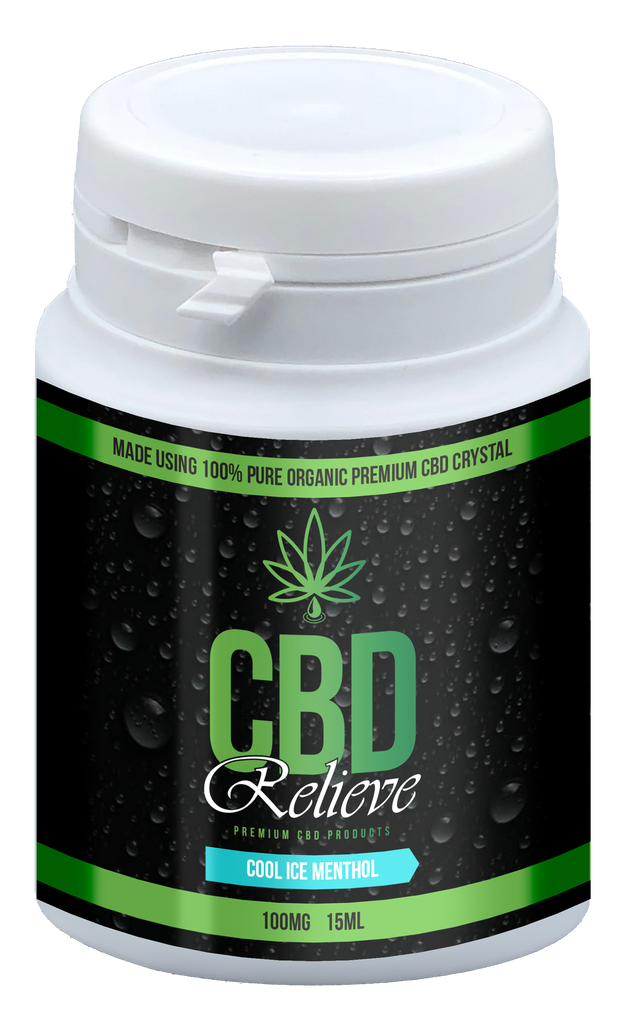 CLEARANCE OFFER | CBD Relieve | 15ml Cool Ice Menthol E-Liquid - 100mg - BOGOF