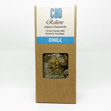 CBD Relieve | Premium Hemp Rich CBD Tea - CHILL