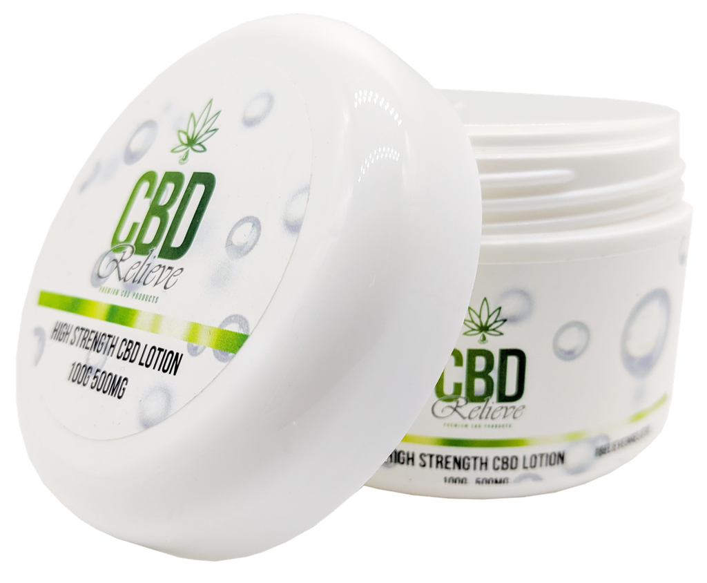 CLEARANCE OFFER: CBD Relieve | 100g Body Lotion - 500mg