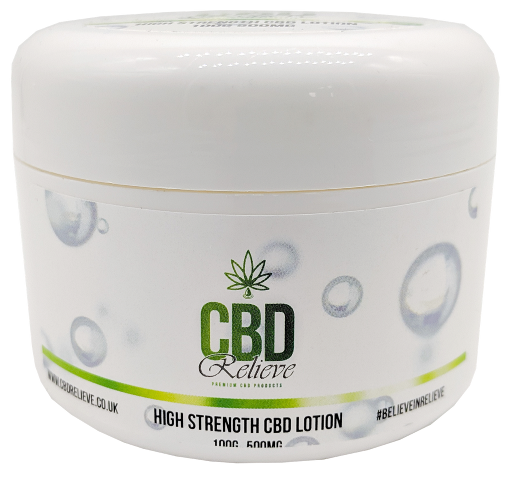 CLEARANCE OFFER: CBD Relieve | 100g Body Lotion - 500mg