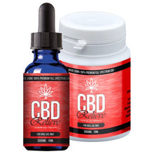 Load image into Gallery viewer, CBD Relieve | 15ml Full Spectrum CBD Oil Tincture - 3000mg
