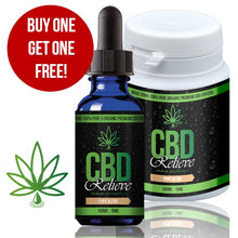 Load image into Gallery viewer, CLEARANCE OFFER | CBD Relieve | 15ml Pure Blend E-Liquid - 100mg - BOGOF