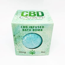 Load image into Gallery viewer, CLEARANCE OFFER | CBD Relieve | 6oz CBD Infused Bath Bomb 50mg - RECOVER