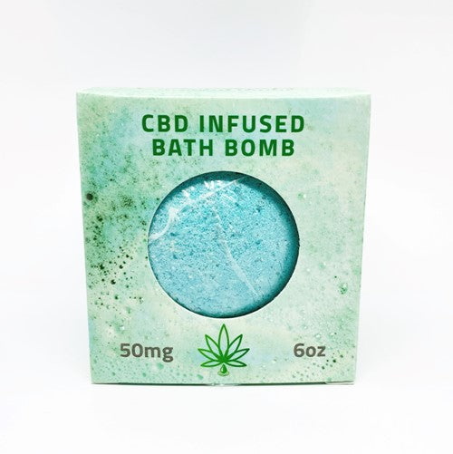 CLEARANCE OFFER | CBD Relieve | 6oz CBD Infused Bath Bomb 50mg - RECOVER