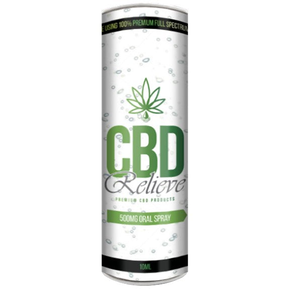 CLEARANCE OFFER: CBD Relieve | 10ml Full Spectrum CBD Oil Spray - 500mg