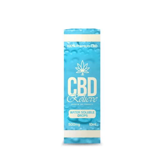 CLEARANCE OFFER: CBD Relieve | 10ml Water Soluble CBD Drops - 500mg